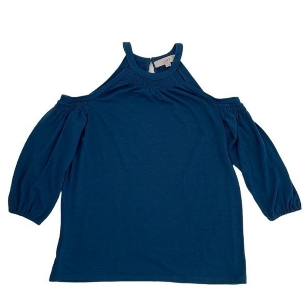Loft Cold Shoulder Top - Picture 2 of 9